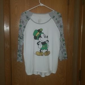 Mickey Mouse St. Patrick's Day shirt